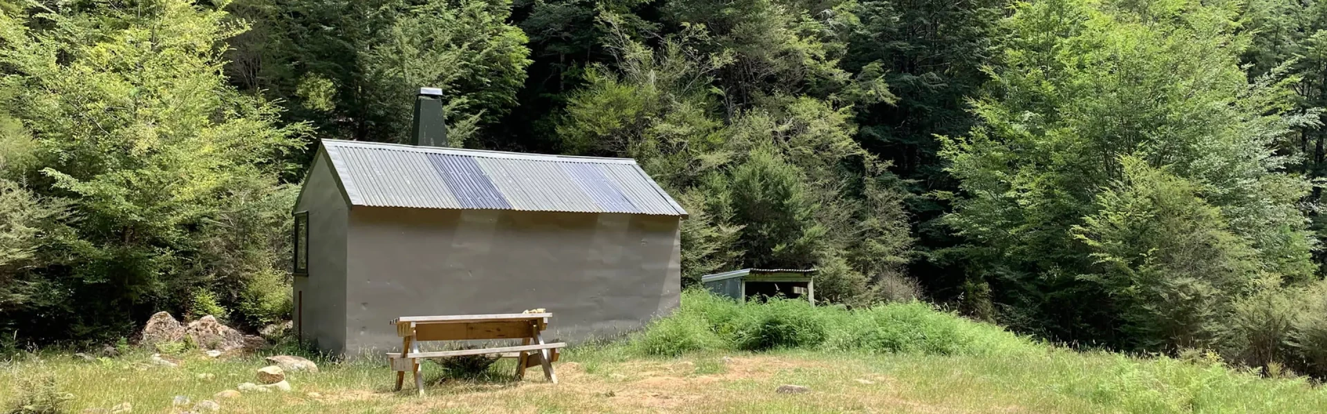 Mid Wairoa Hut.NSNTAS.Denis Stanton