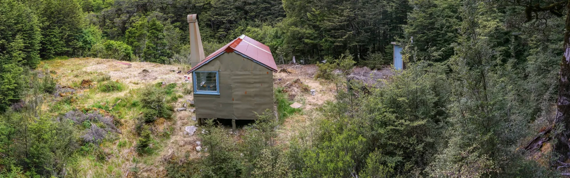 Otehake Hut.WTC.Hugh van Noorden